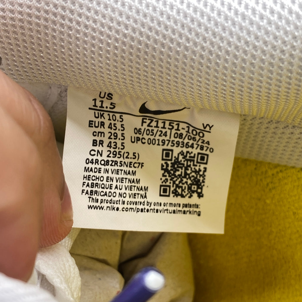 Nike Air Force 1 "Lakers Home" 2024 New Size 11.5