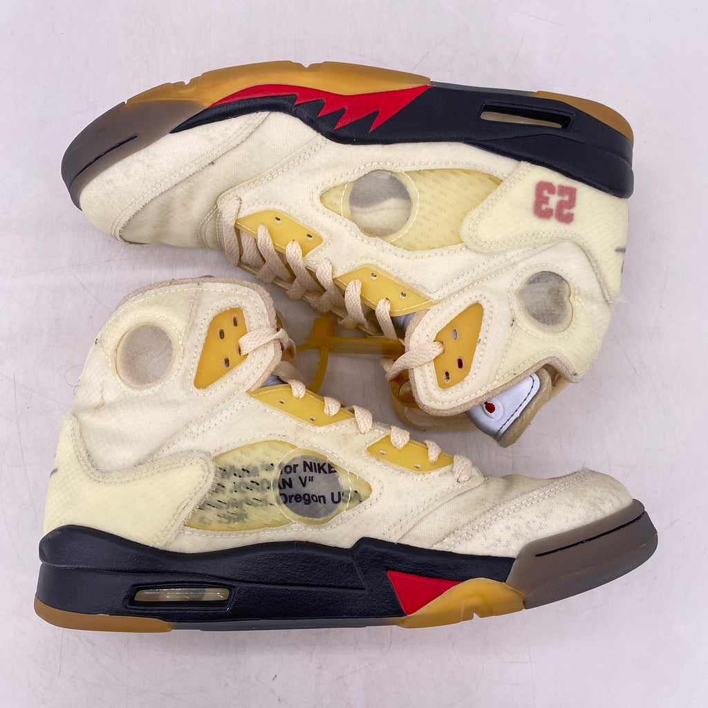 Air Jordan 5 Retro "Ow Sail" 2020 Used Size 8.5
