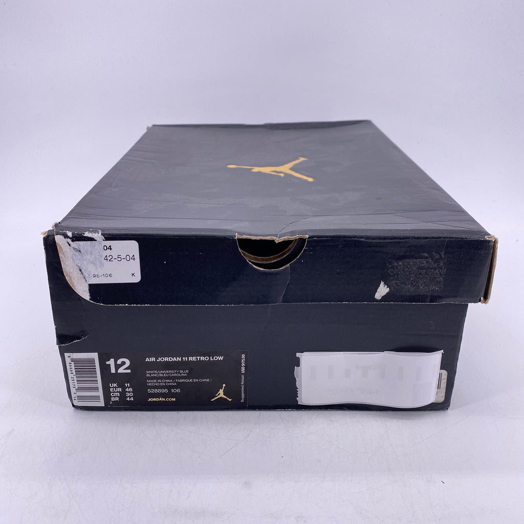 Air Jordan 11 Retro Low "University Blue" 2017 New Size 12