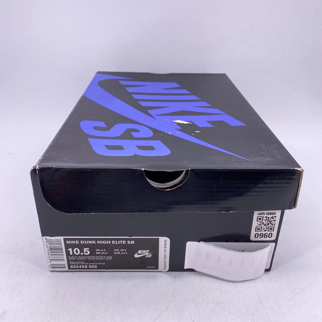 Nike Dunk High Elite SB "Purple Box" 2016 New Size 10.5