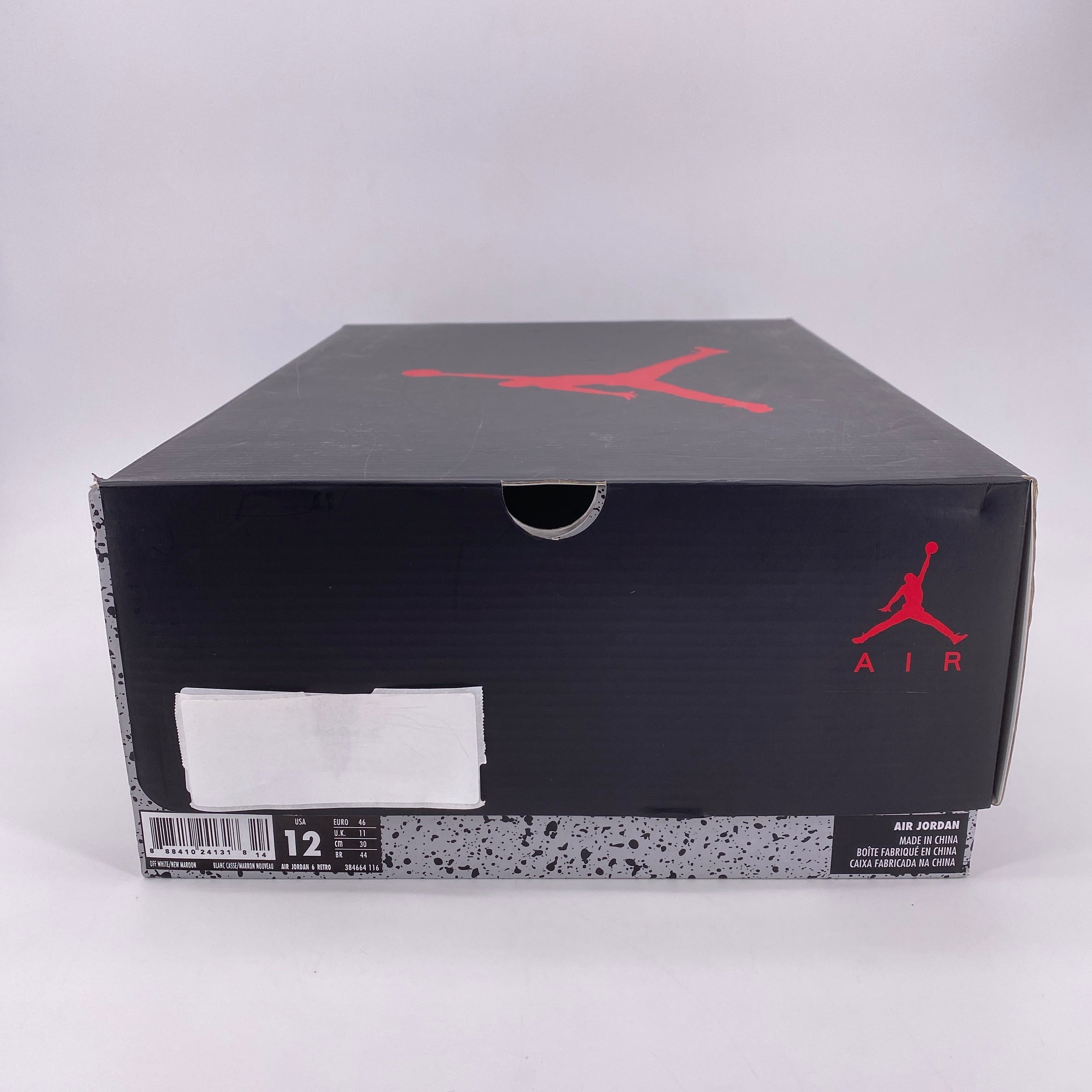 Air Jordan 6 Retro &quot;Maroon&quot; 2015 New Size 12