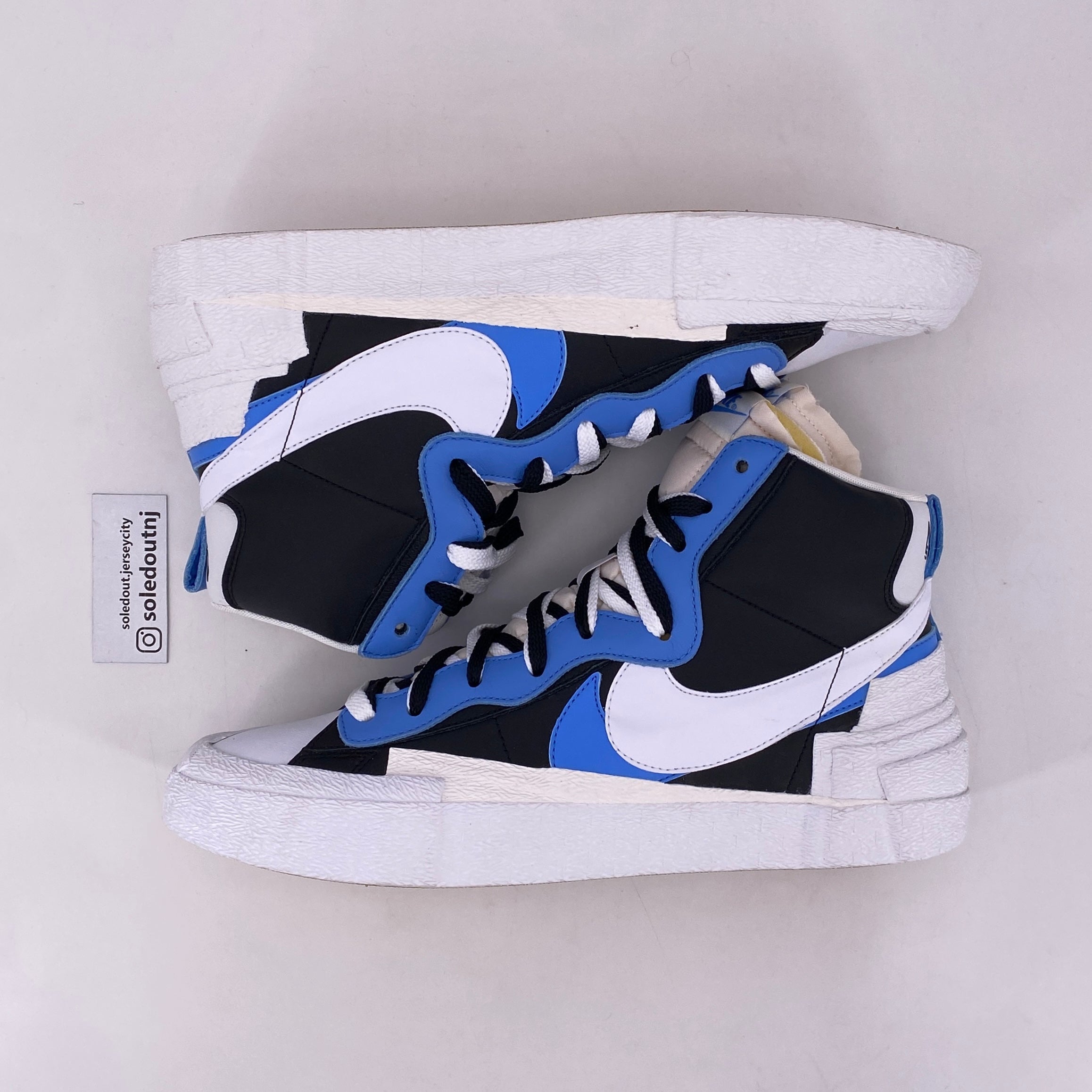 Nike Blazer Mid / Sacai "Legend Blue" 2019 New Size 13