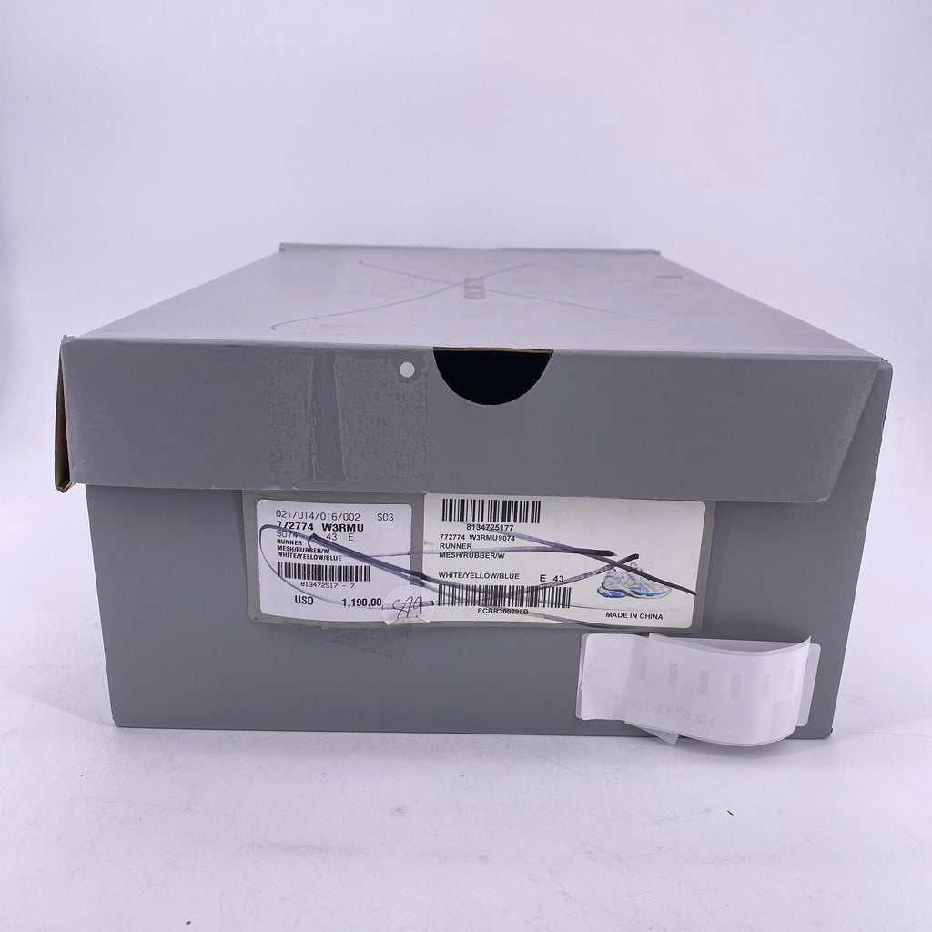 Balenciaga Runner "White Yellow Blue"  New Size 43