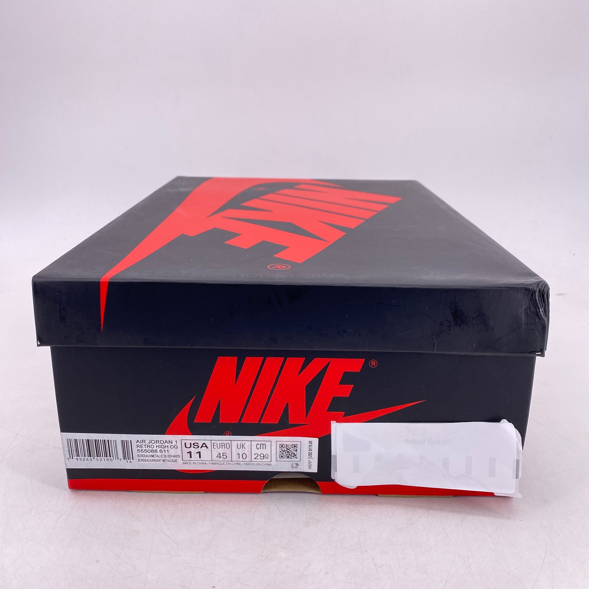 Air Jordan 1 Retro High OG &quot;Bordeaux&quot; 2021 New Size 11