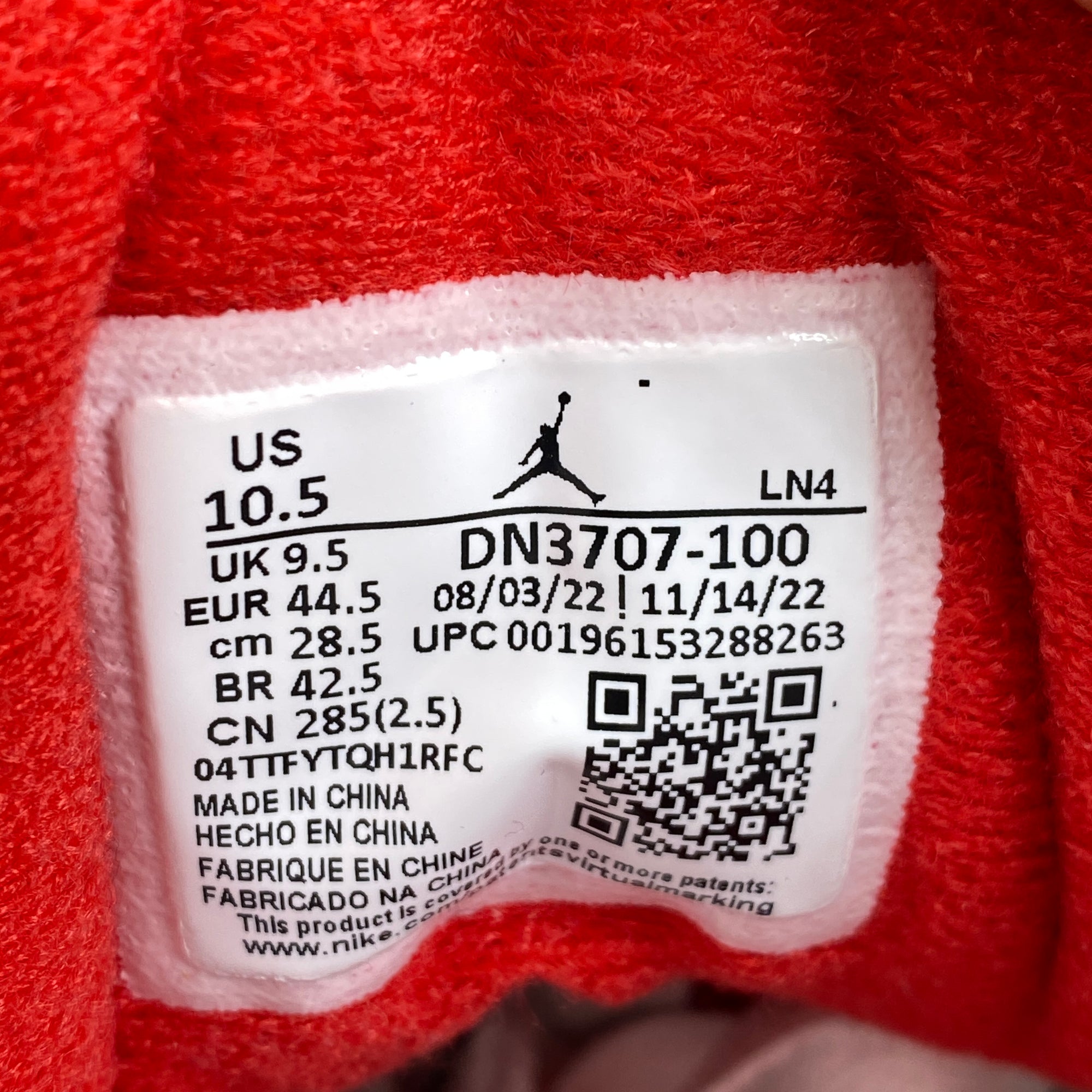 Air Jordan 3 Retro &quot;White Cement Reimagined&quot; 2023 New Size 10.5