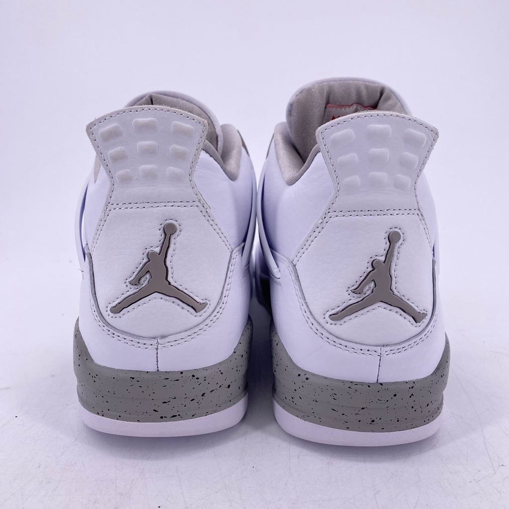 Air Jordan 4 Retro "White Oreo" 2021 New Size 9