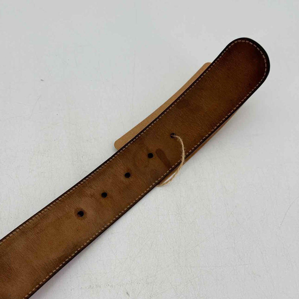 Gucci Belt "EMBOSSED MONOGRAM" Used Red Size 90CM