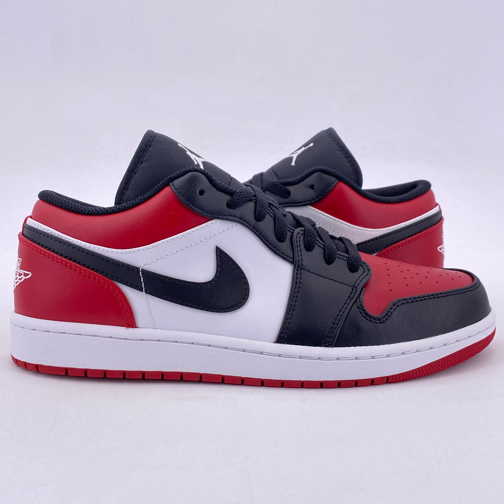 Air Jordan 1 Low "Bred Toe" 2021 New Size 11.5