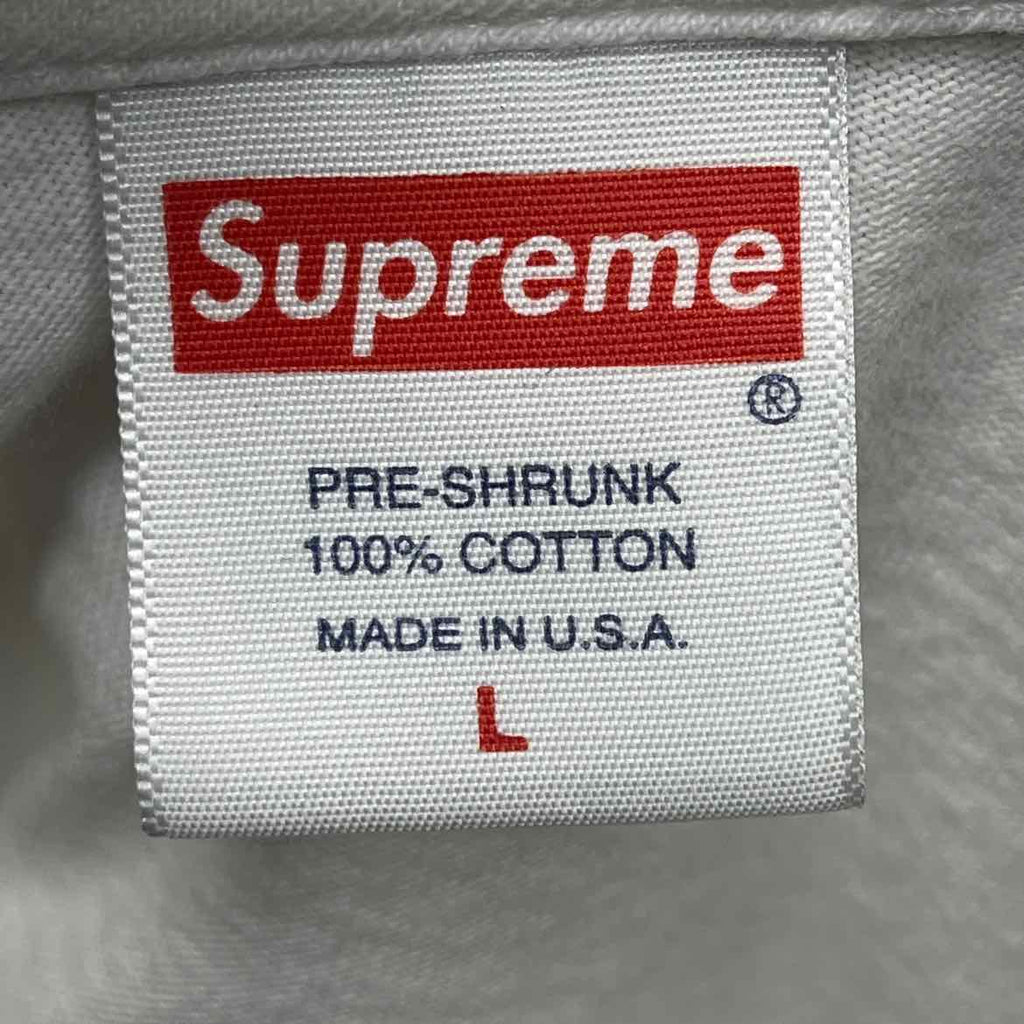 Supreme T-Shirt "GAS" White Used Size L