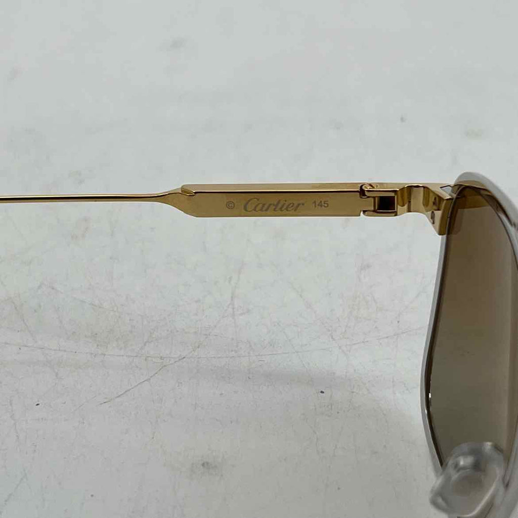 Cartier Sunglasses "POLARIZED" New Gold Size OS