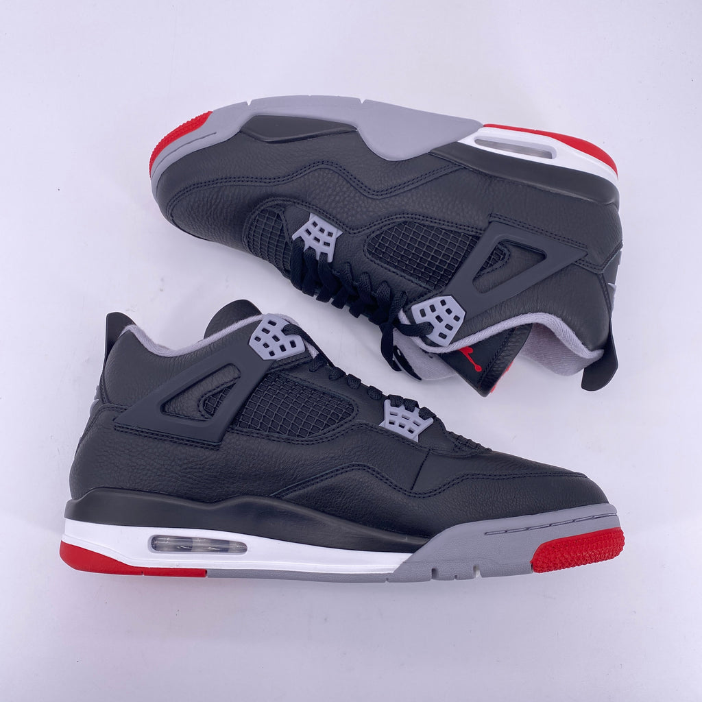 Air Jordan 4 Retro "Bred Reimagined" 2024 New Size 12