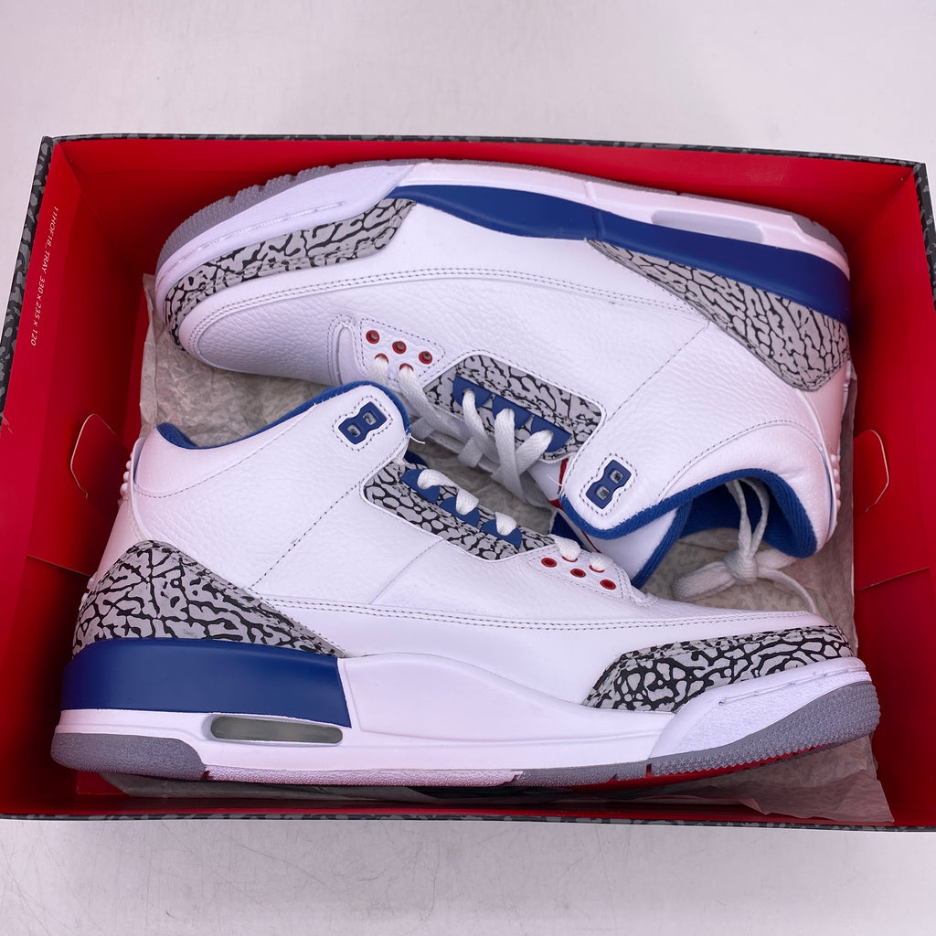 Air Jordan 3 Retro "True Blue" 2011 New Size 10