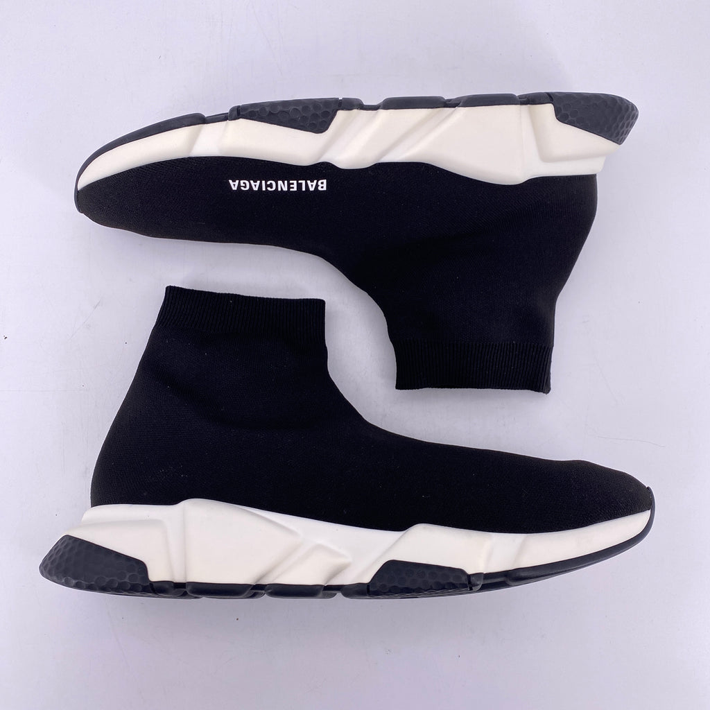 Balenciaga Speed Trainer "Black White" 2021 New Size 45