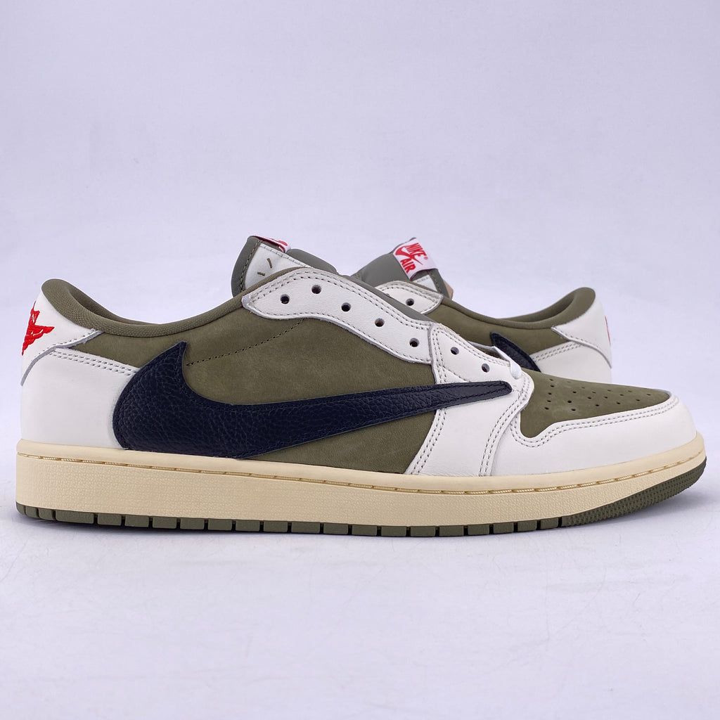 Air Jordan 1 Low OG SP "Travis Scott Medium Olive" 2024 New Size 12