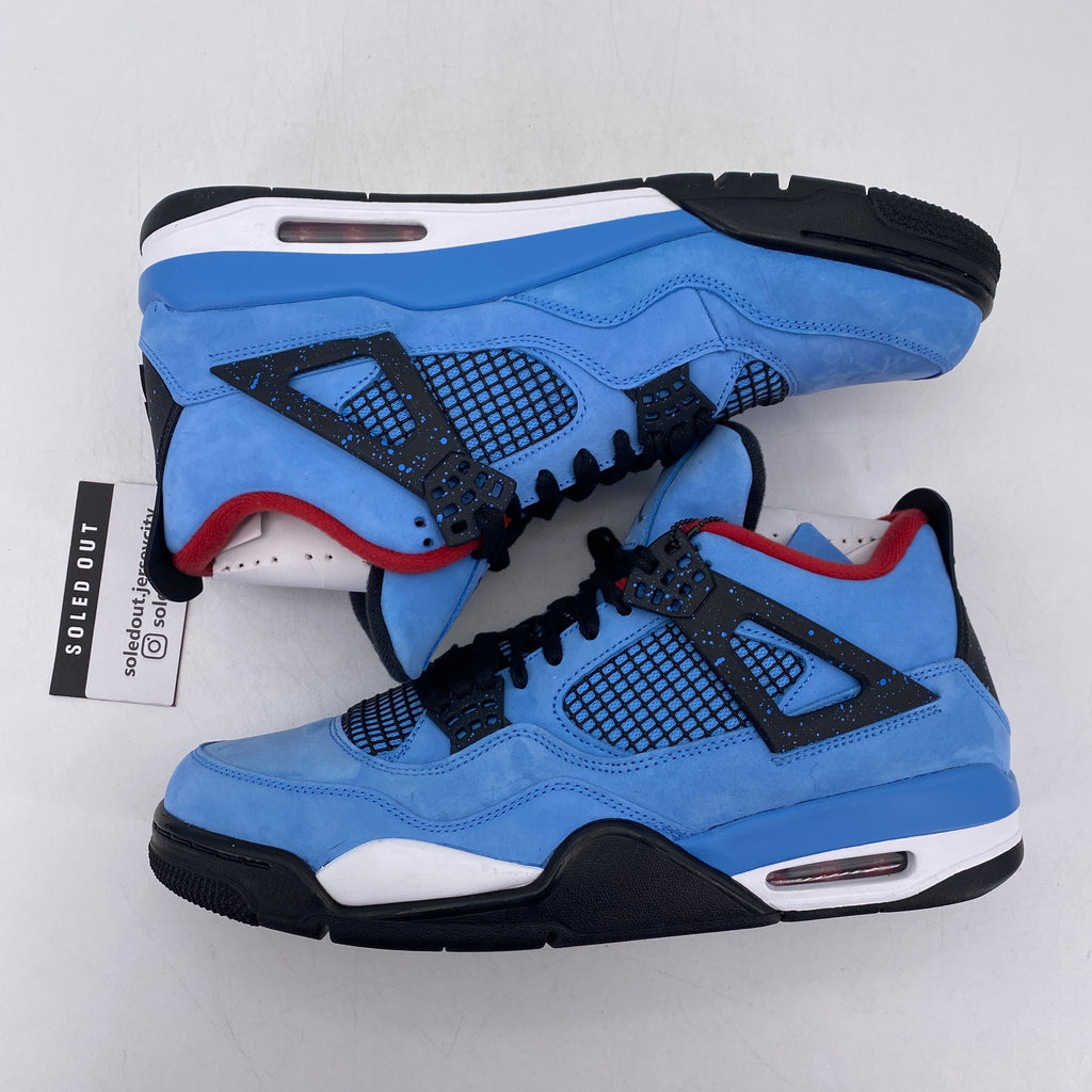 シューズ(男性用) Air Jordan 4 Travis 2018 New Air Jordan 4 Travis Scott Cactus Jack 2018 Size 11