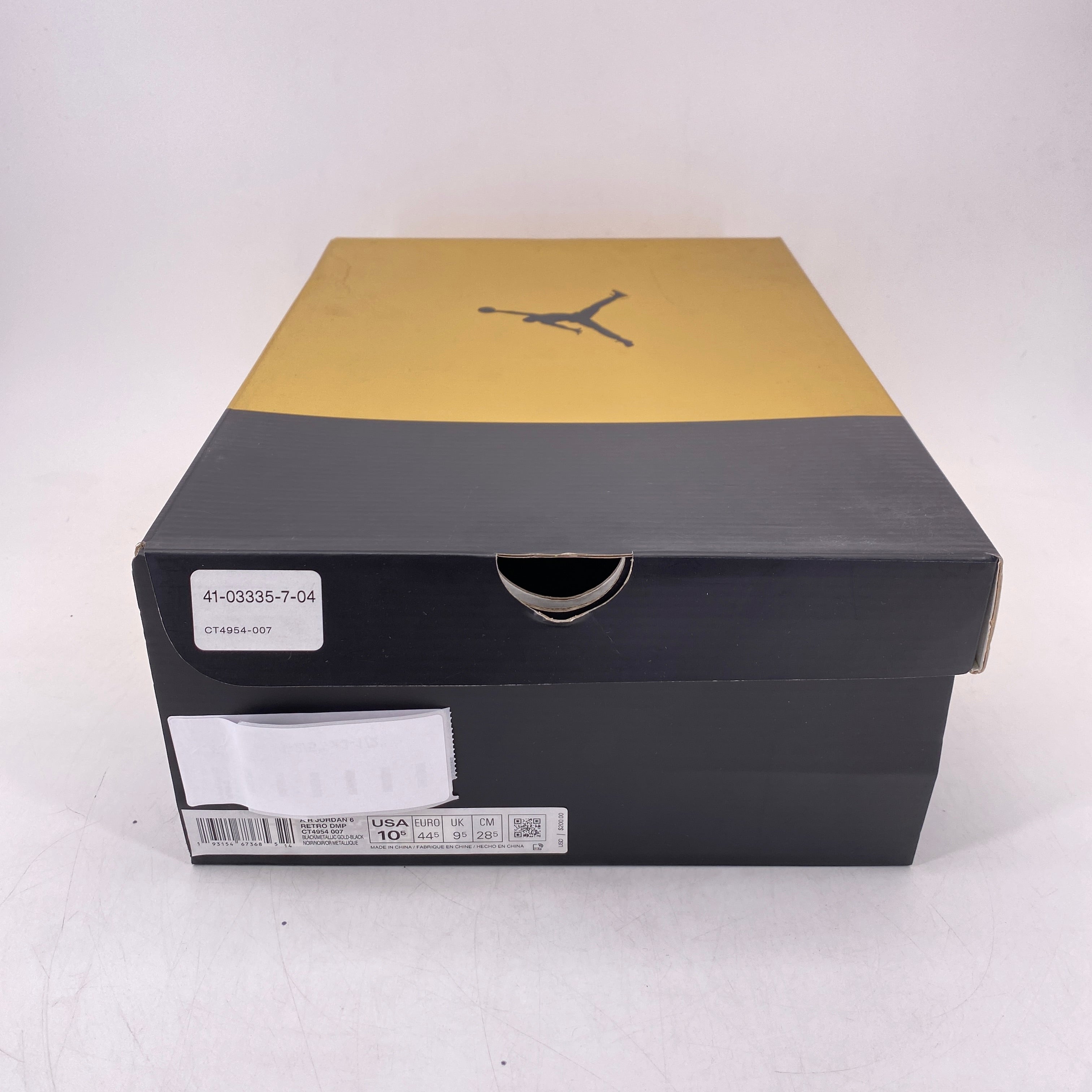 Air Jordan 6 Retro &quot;Dmp&quot; 2020 New Size 10.5