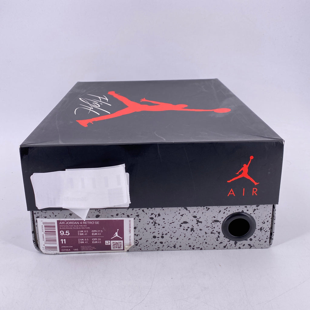 Air Jordan 4 Retro "What The" 2019 Used Size 9.5