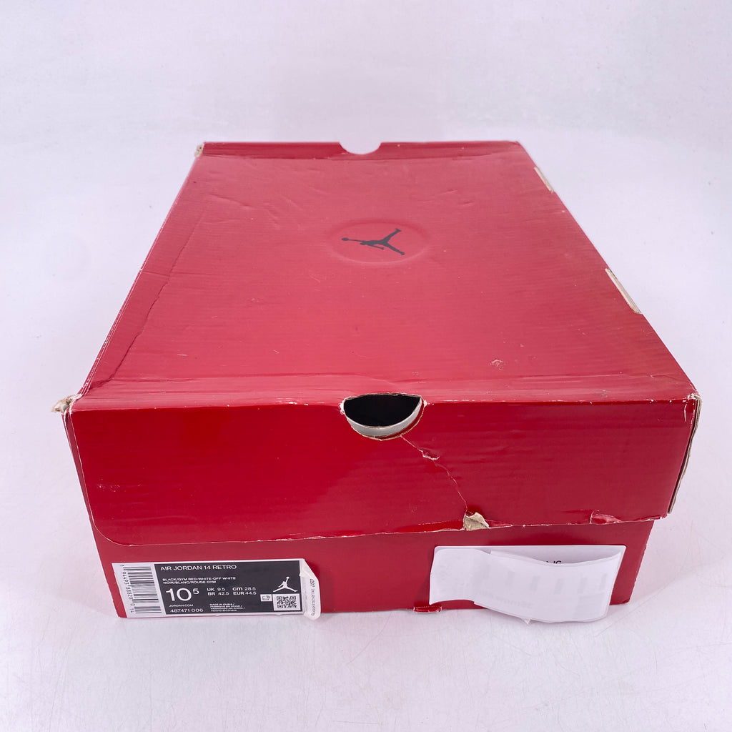 Air Jordan 14 Retro "Gym Red Toro" 2020 Used Size 10.5