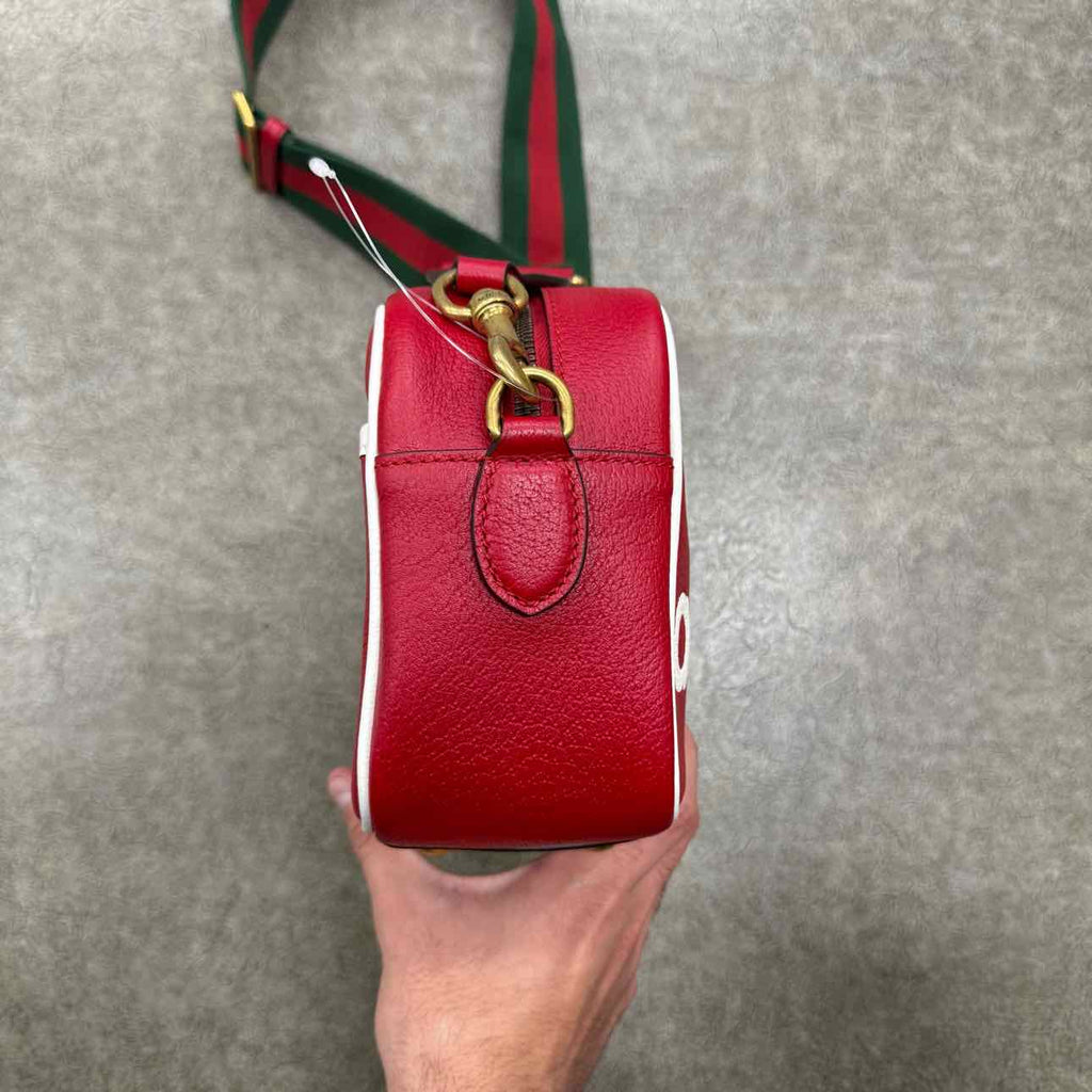 Gucci Shoulder Bag "ADIDAS" New Red