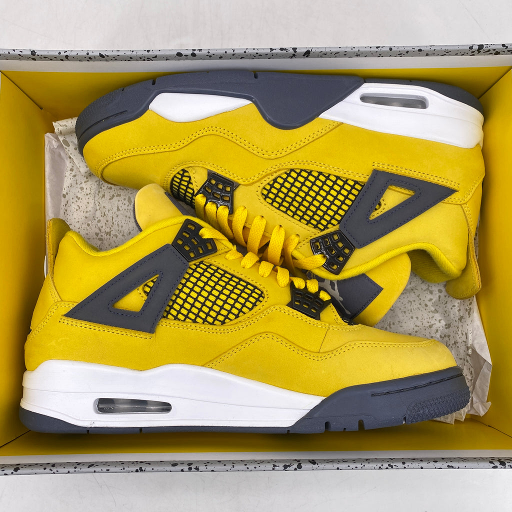 Air Jordan 4 Retro "Lightning" 2021 Used Size 9