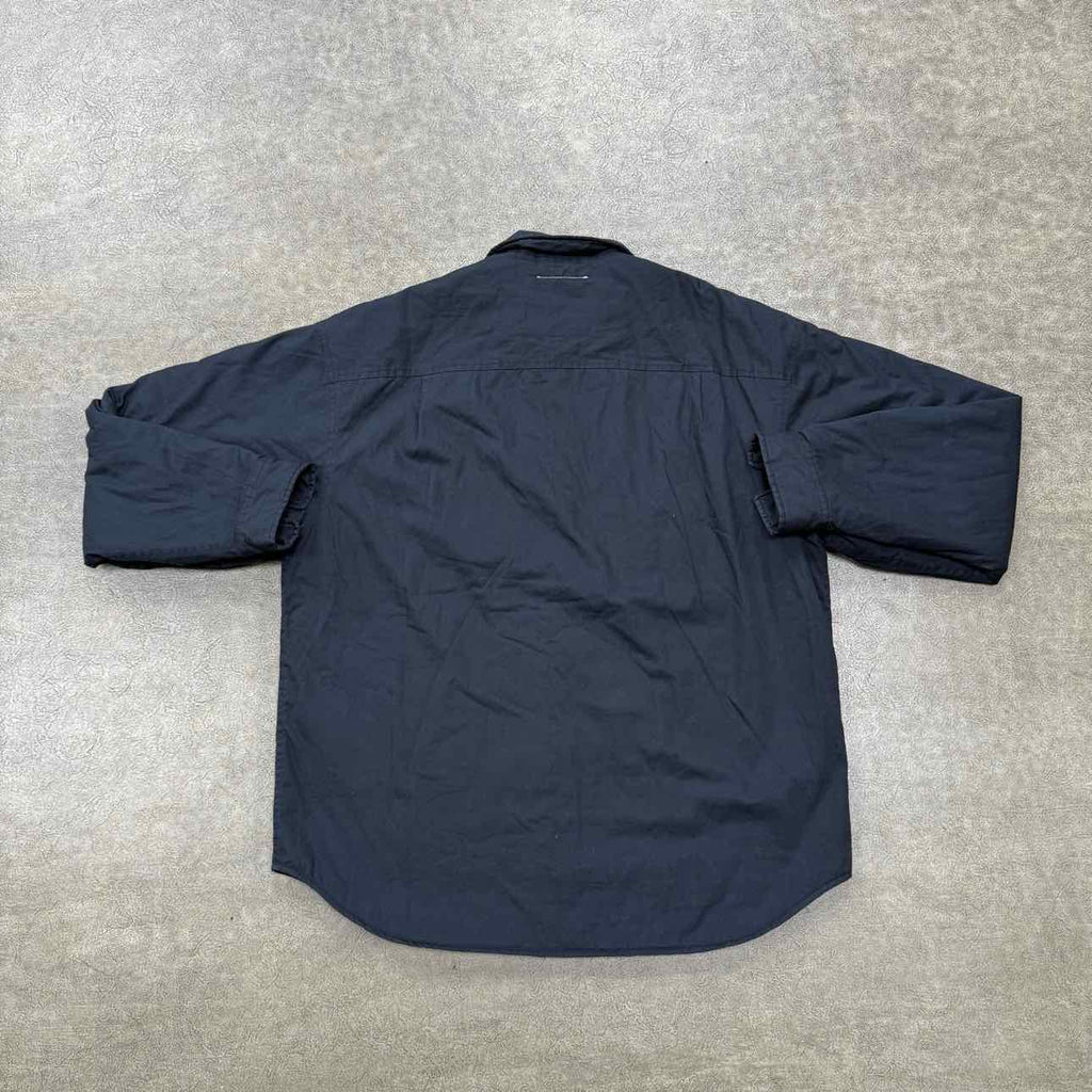 Supreme Button Up "MM6 PADDED" Black Used Size S