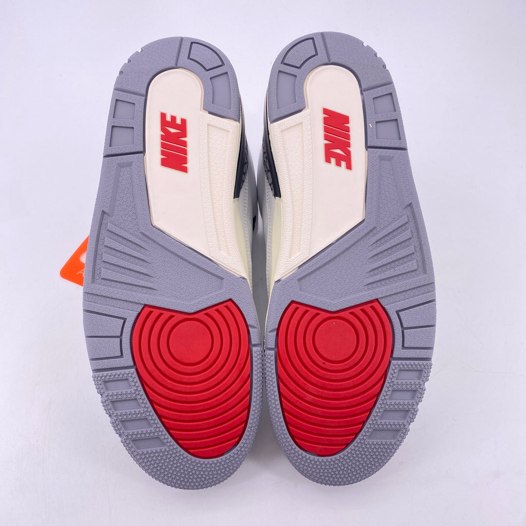 Air Jordan 3 Retro "White Cement Reimagined" 2023 New Size 10.5