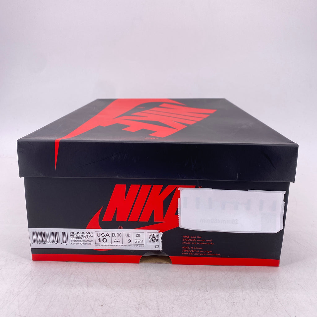 Air Jordan 1 Retro High OG "Electro Orange" 2021 New Size 10