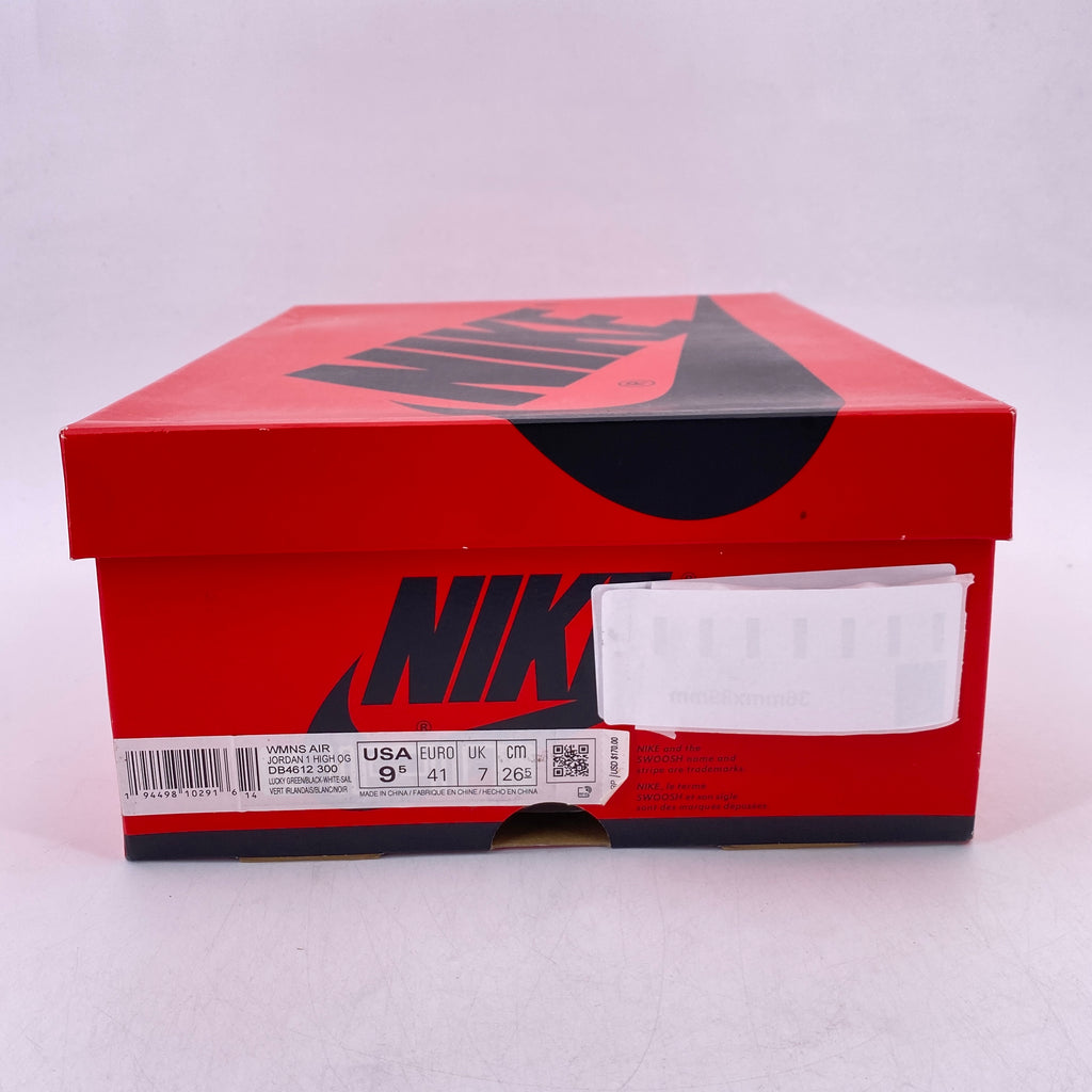 Air Jordan (W) 1 Retro High OG "Lucky Green" 2020 New Size 9.5W