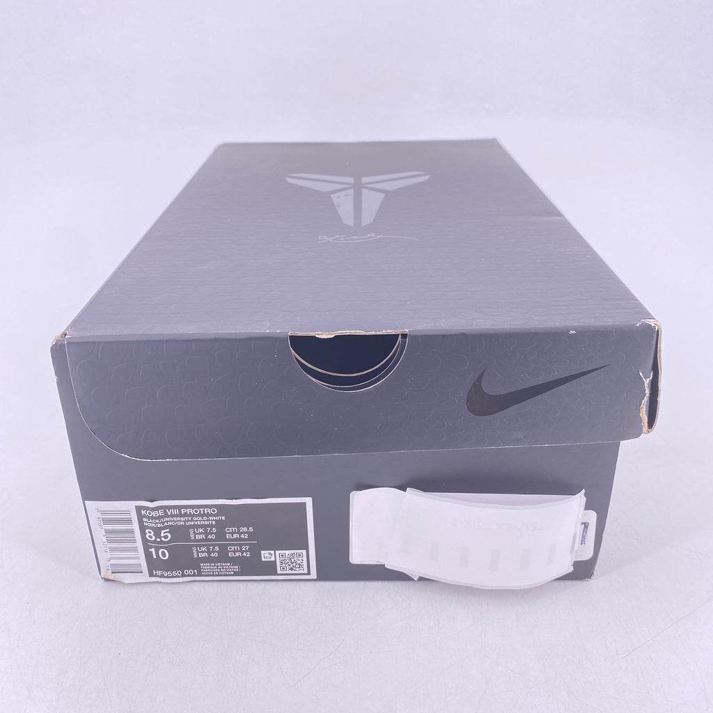 Nike Kobe 8 Protro "Lakers Away" 2024 Used Size 8.5