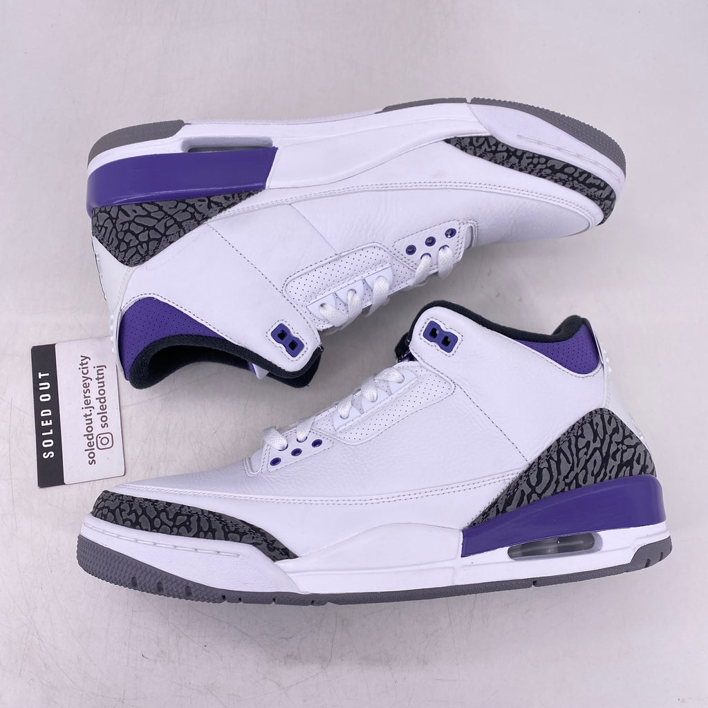Air Jordan 3 Retro "Dark Iris" 2022 New Size 12