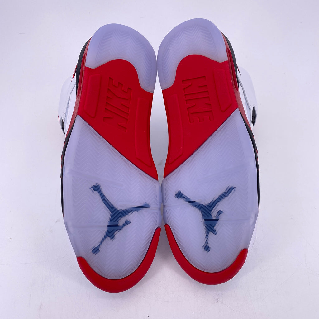 Air Jordan 5 Retro "Fire Red Black Tongue" 2025 New Size 10.5