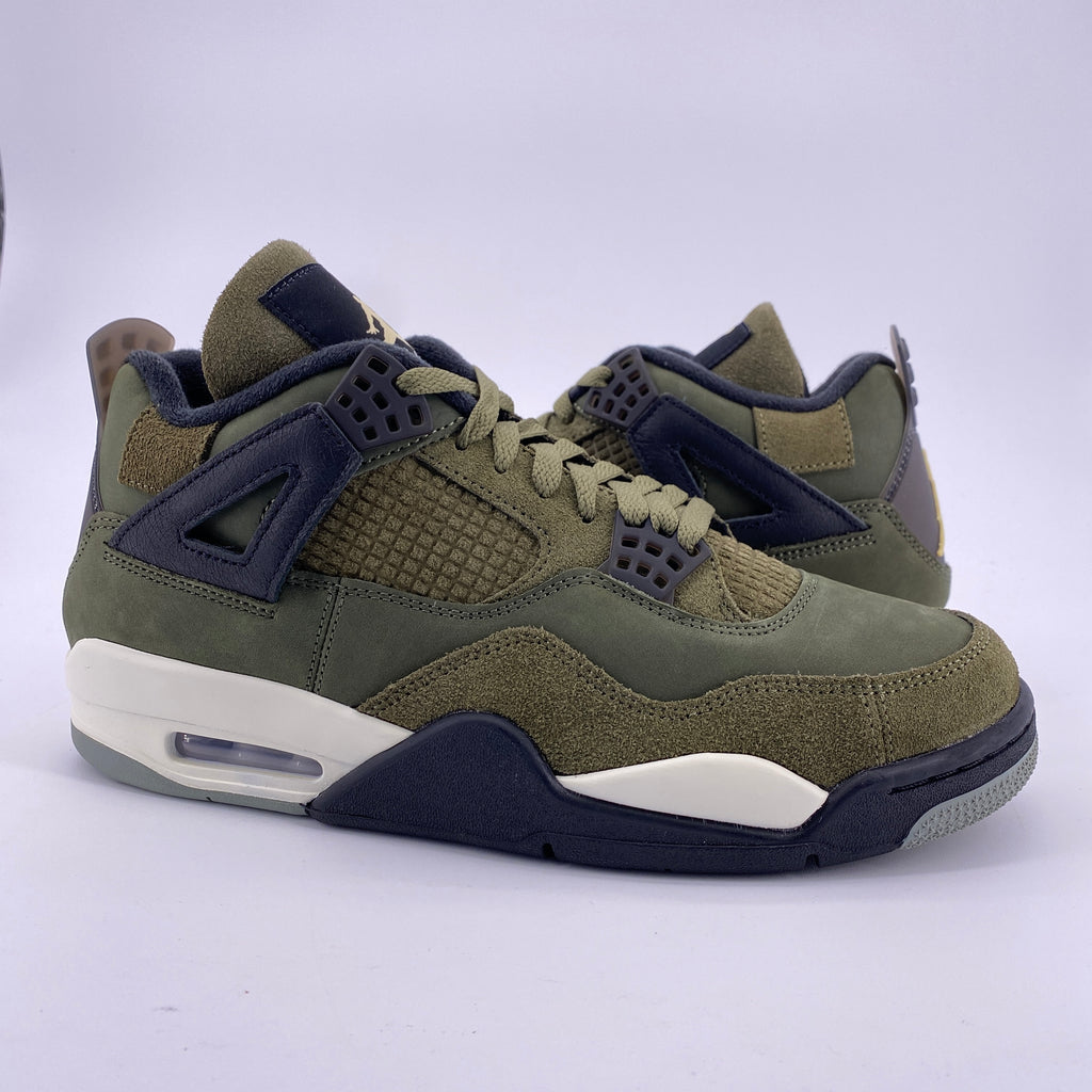 Air Jordan 4 Retro "Medium Olive" 2023 New Size 10
