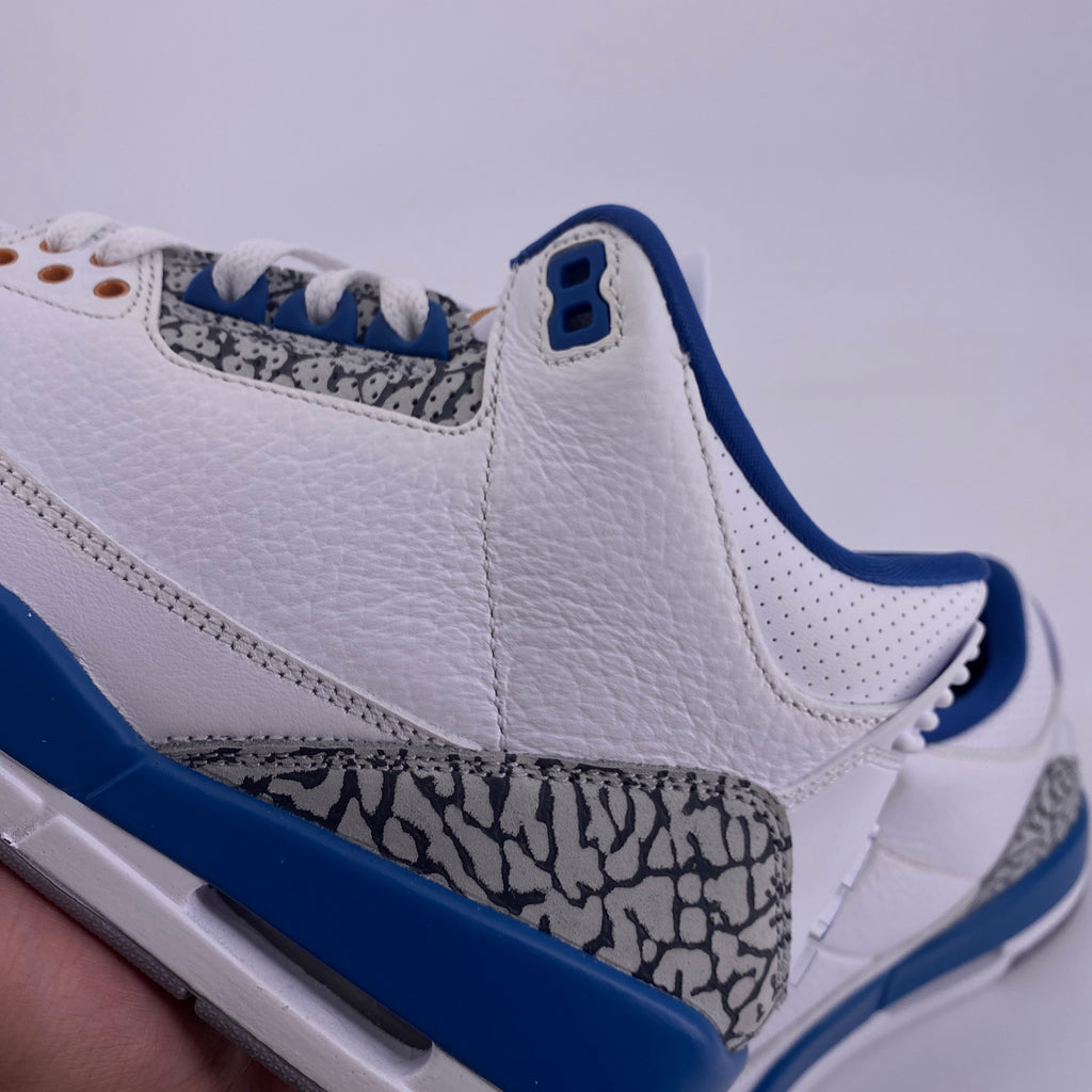 Air Jordan 3 Retro "Wizards" 2023 New Size 7