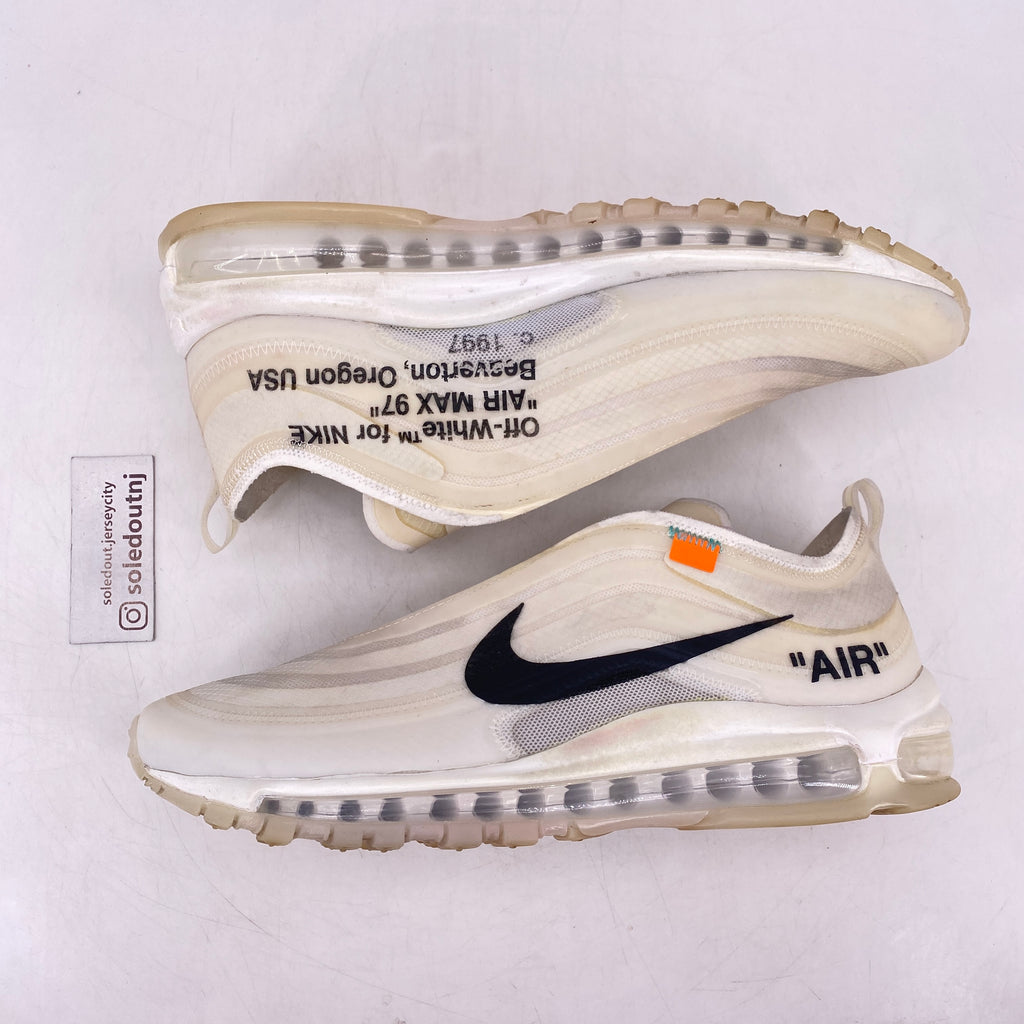Nike Air Max 97 "The 10: Off-White" 2017 Used Size 9