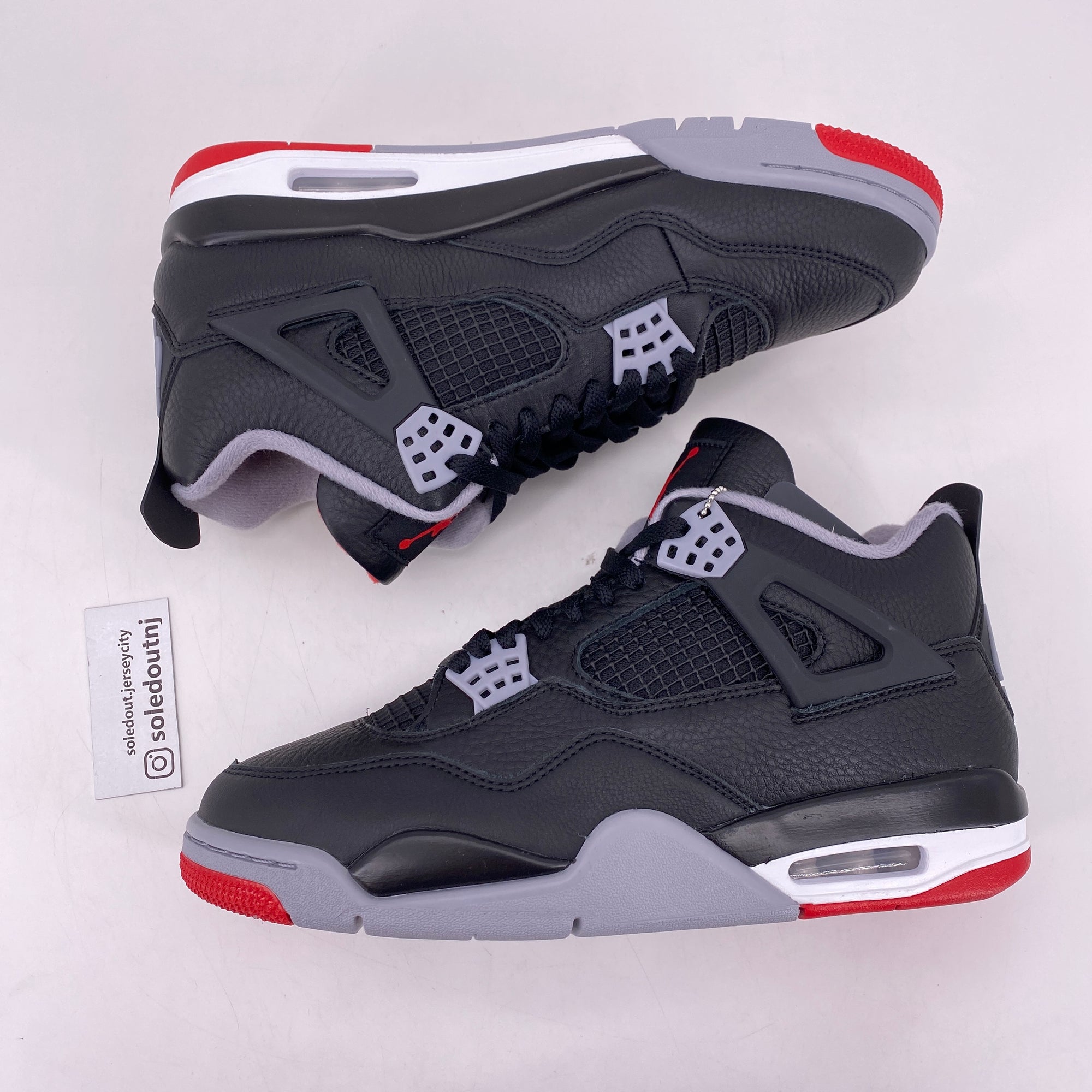 Air Jordan 4 Retro &quot;Bred Reimagined&quot; 2024 New Size 8.5