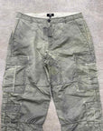 Stussy Pant "CARGO" Olive Used Size 34