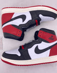 Air Jordan 1 Retro High OG "Black Toe Reimagined" 2025 New Size 9.5