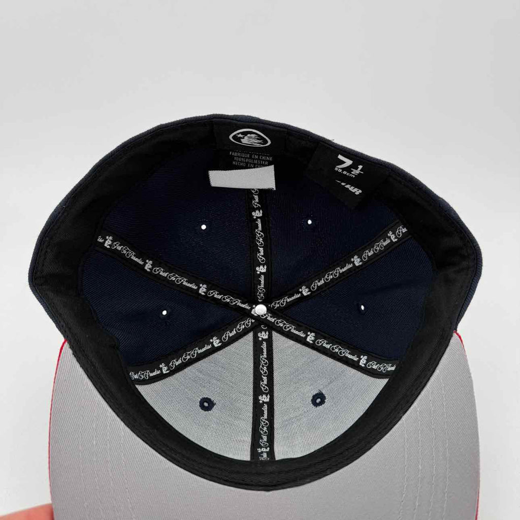 Hellstar Fitted Hat "OG LOGO" Used Navy Size 7 1/2