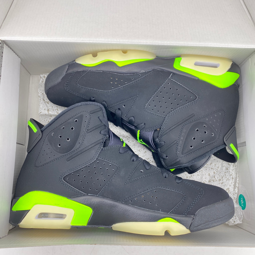 Air Jordan 6 Retro "Electric Green" 2021 New Size 10.5