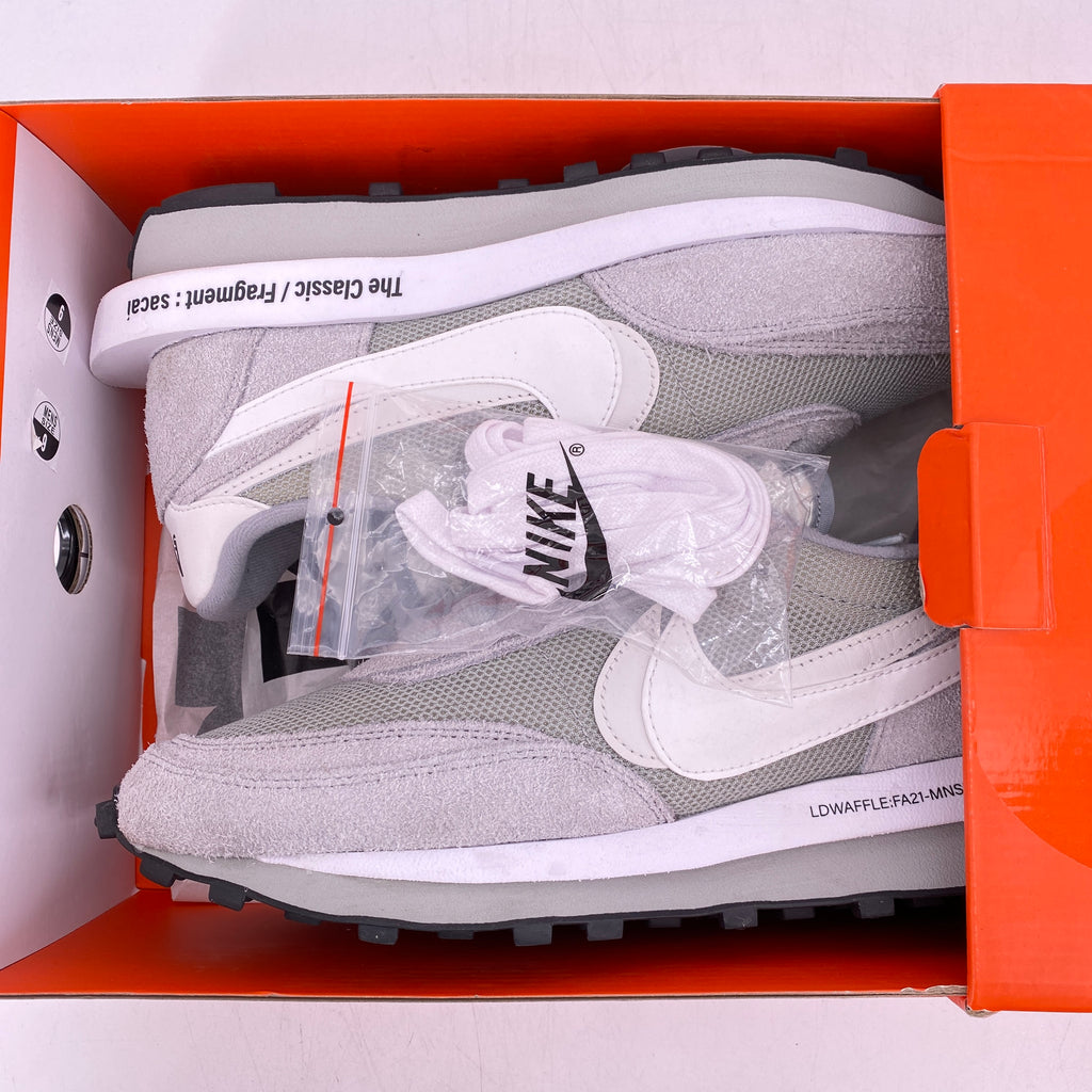 Nike LD WAFFLE / Sacai "Sacai Grey" 2021 Used Size 9