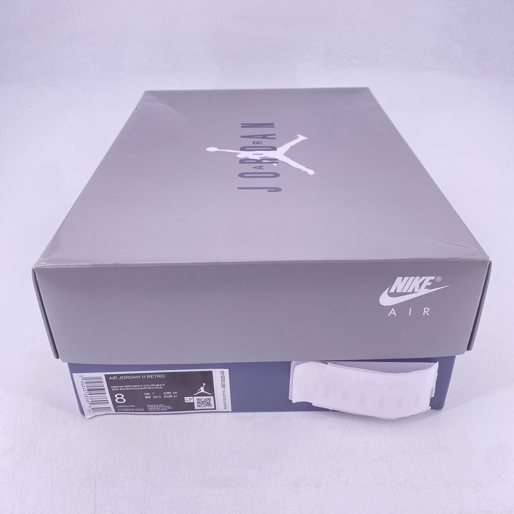 Air Jordan 11 Retro "Cool Grey" 2021 New Size 8