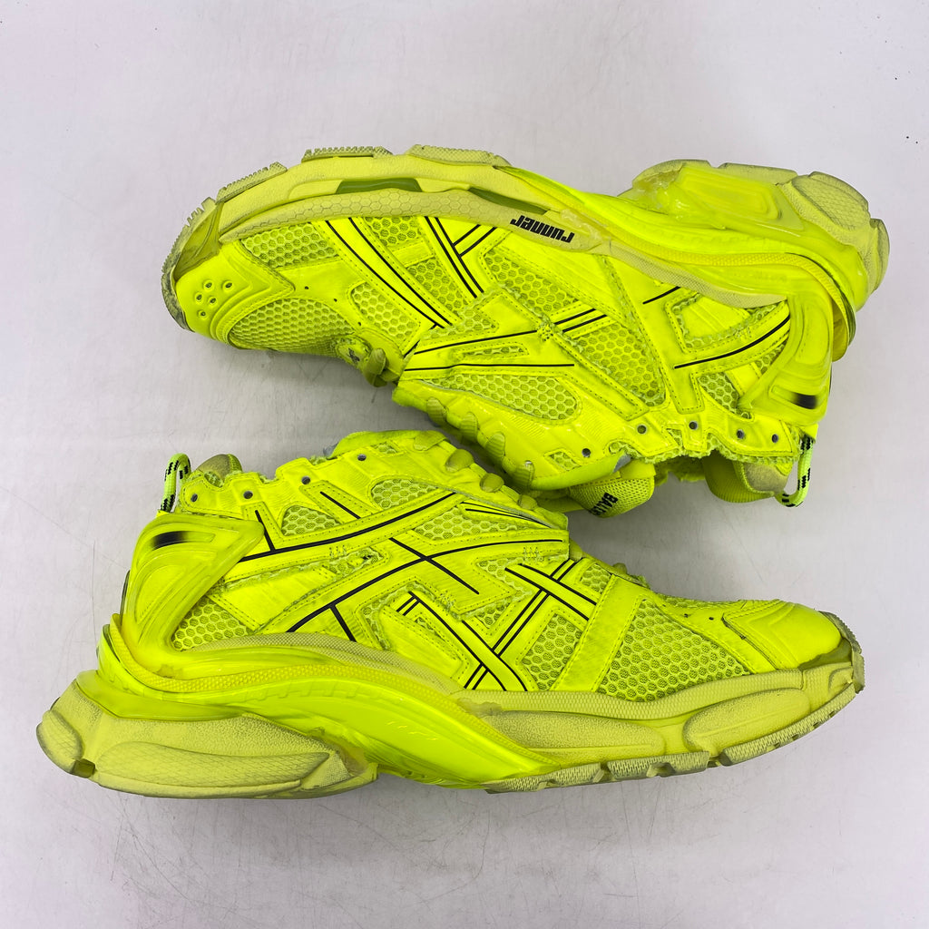 Balenciaga Runner "Fluorescent Yellow" 2023 New Size 45