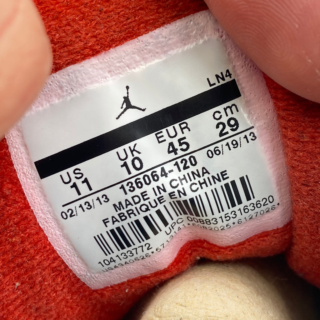 Air Jordan 3 Retro "Fire Red" 2013 Used Size 11