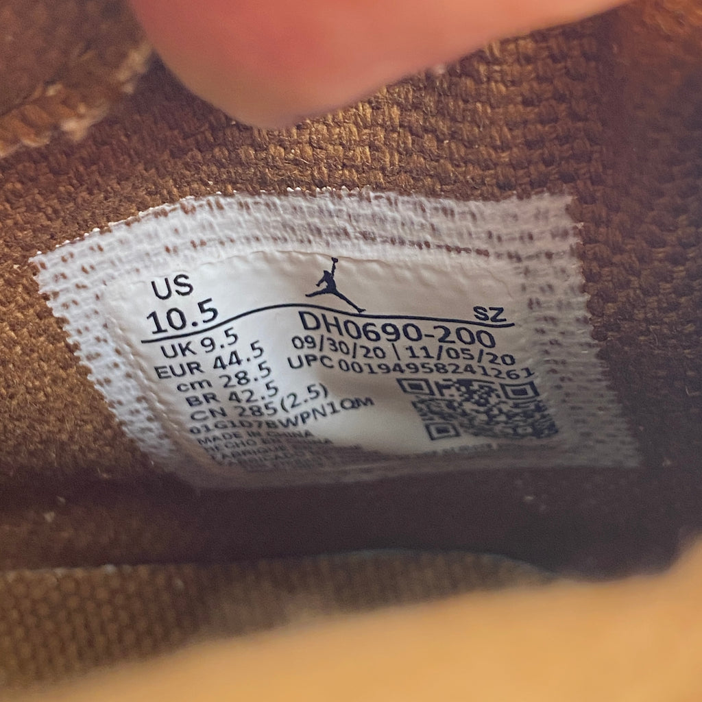 Air Jordan 6 Retro "British Khaki" 2021 New Size 10.5