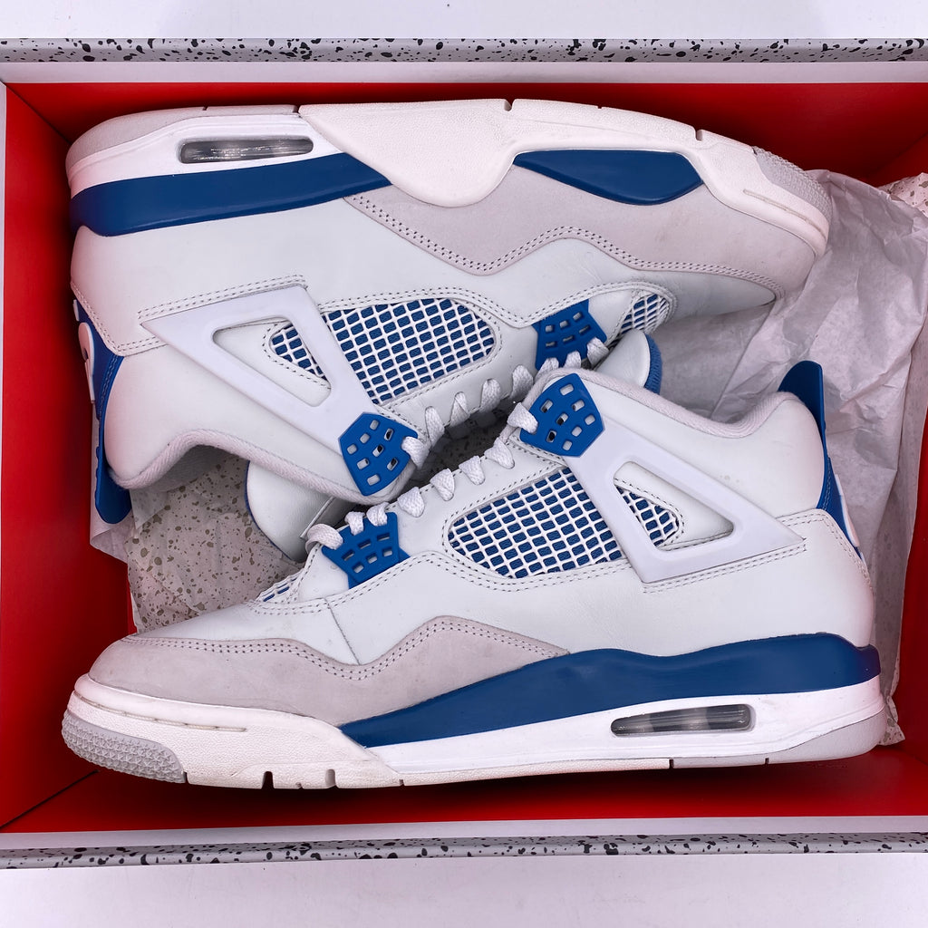 Air Jordan 4 Retro "Military Blue" 2024 Used Size 10