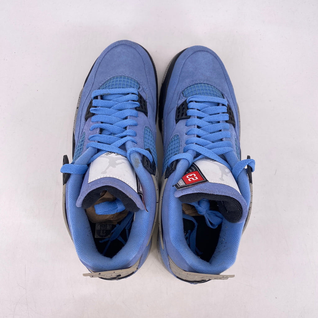 Air Jordan 4 Retro "University Blue" 2021 Used Size 8.5