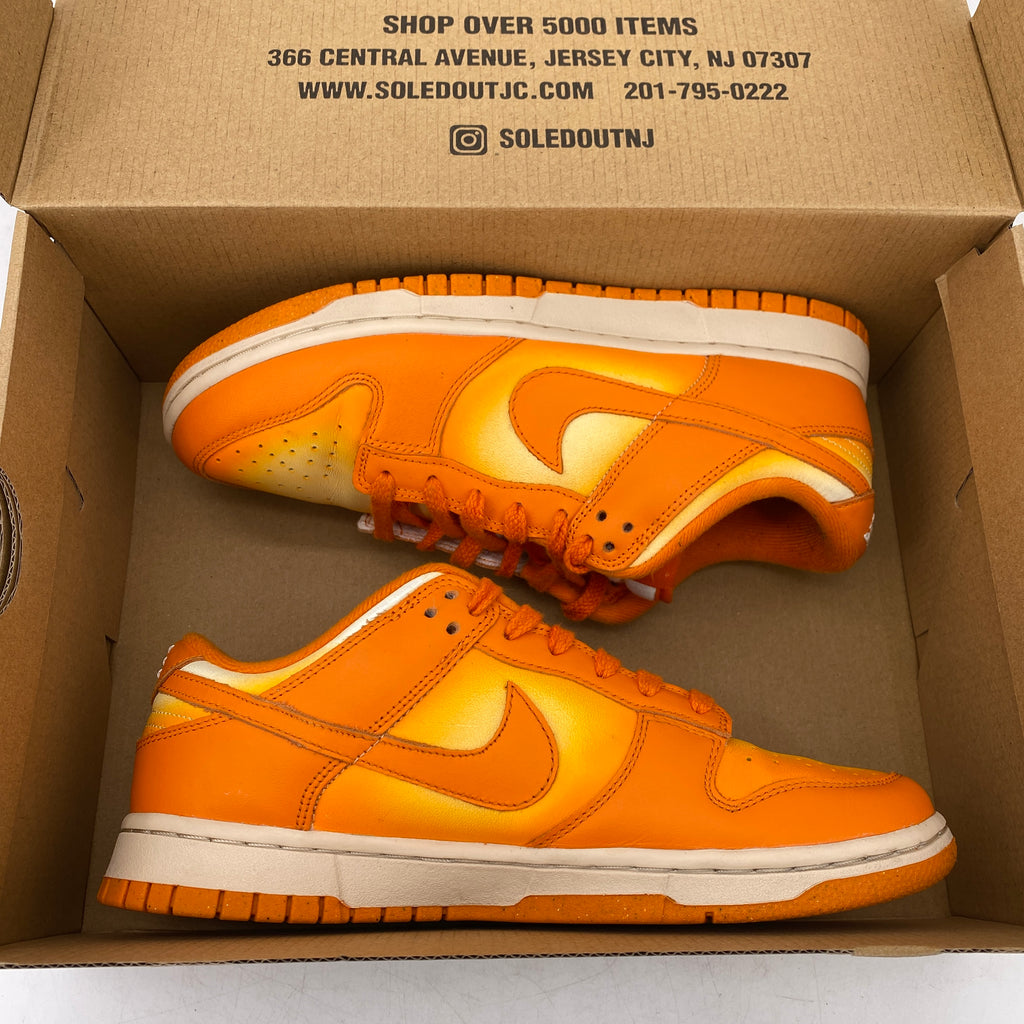 Nike (W) Dunk Low "Magma Orange" 2022 Used Size 9W