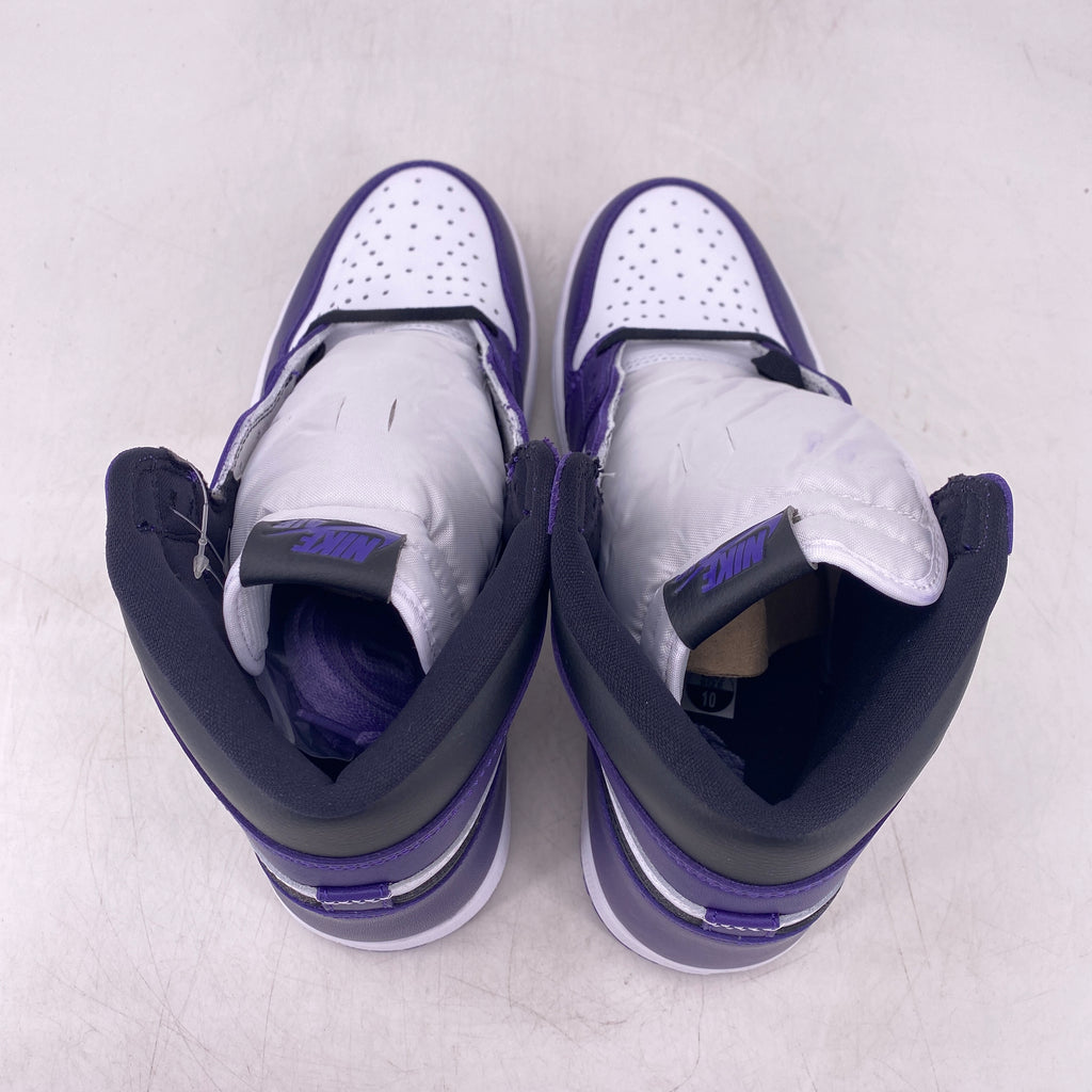 Air Jordan 1 Retro High OG "Court Purple 2.0" 2020 New Size 10