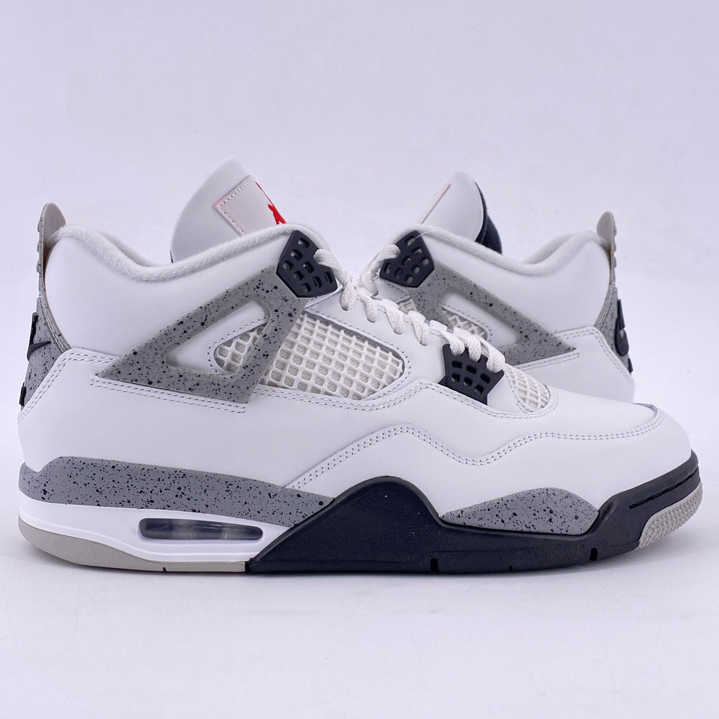 Air Jordan 4 Retro "White Cement" 2025 New Size 10.5