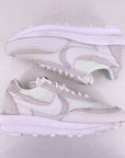 Nike LD WAFFLE / Sacai "White Nylon" 2020 Used Size 6